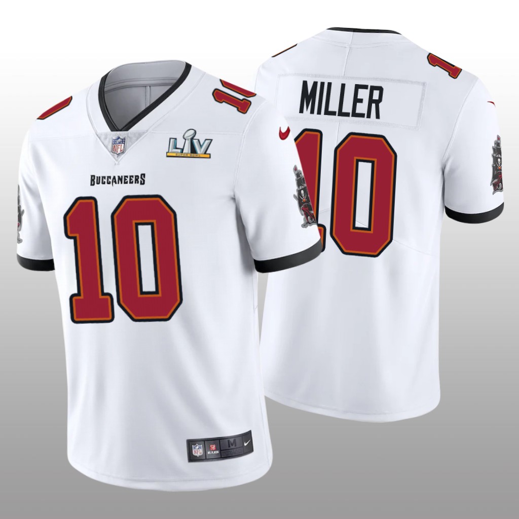Tampa Bay Buccaneers Scotty Miller White Vapor Limited Jersey Super Bowl LV - Men's