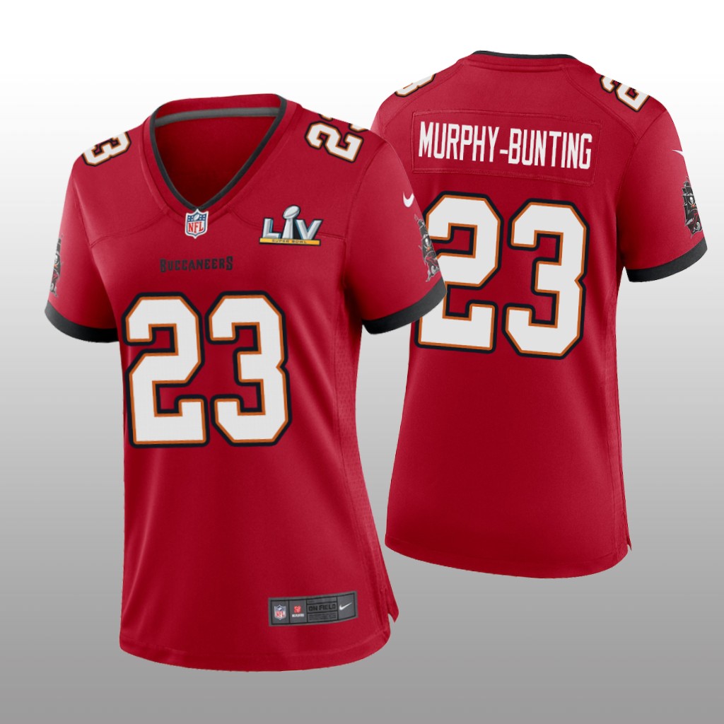 Tampa Bay Buccaneers Sean Murphy-Bunting Red Game Jersey Super Bowl LV - Women's