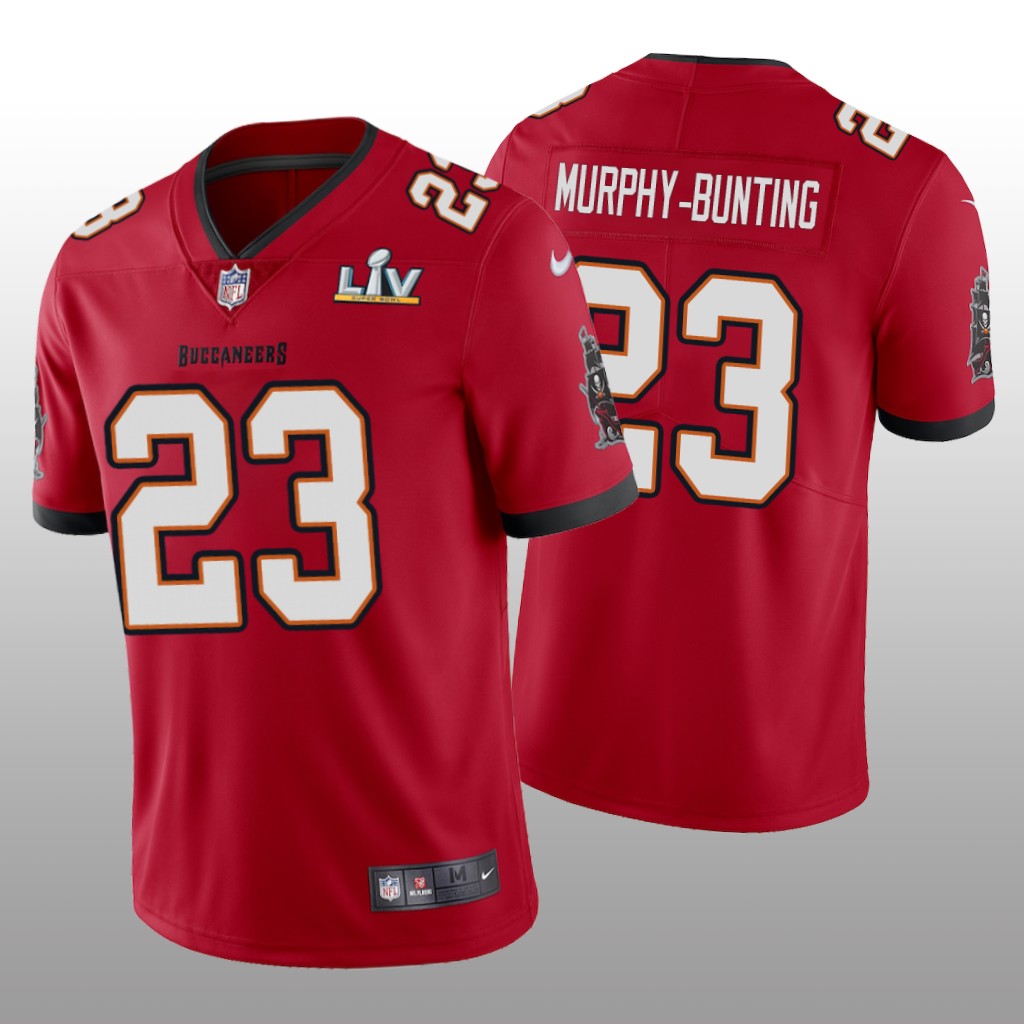 Tampa Bay Buccaneers Sean Murphy-Bunting Red Vapor Limited Jersey Super Bowl LV - Men's