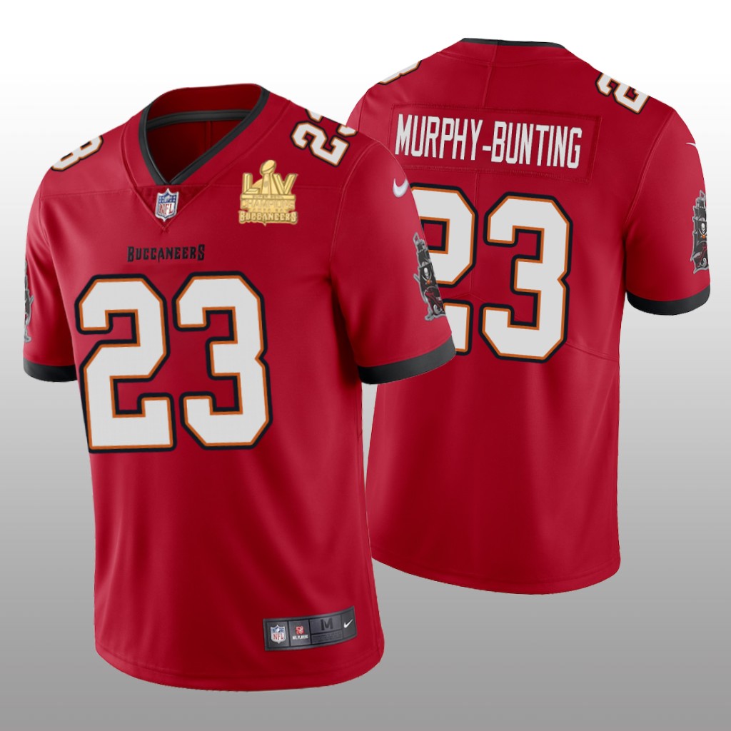 Tampa Bay Buccaneers Sean Murphy-Bunting Red Vapor Limited Jersey Super Bowl LV Champions - Men's