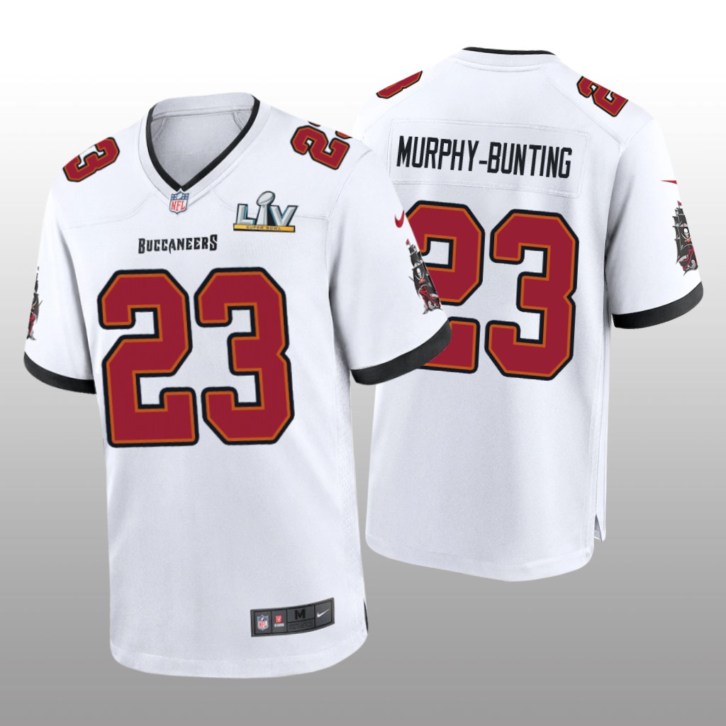 Tampa Bay Buccaneers Sean Murphy-Bunting White Game Jersey Super Bowl LV - Men's
