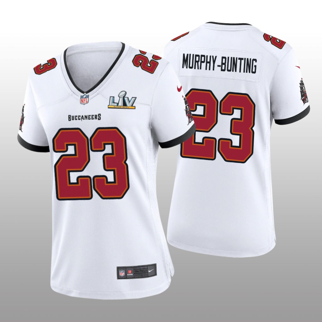 Tampa Bay Buccaneers Sean Murphy-Bunting White Game Jersey Super Bowl LV - Women's