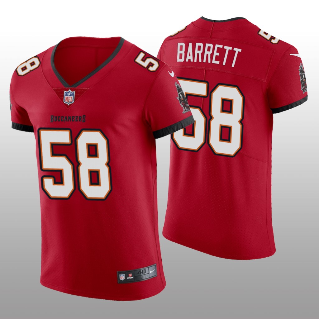 Tampa Bay Buccaneers Shaquil Barrett Red Jersey 2020 Vapor Elite Men's