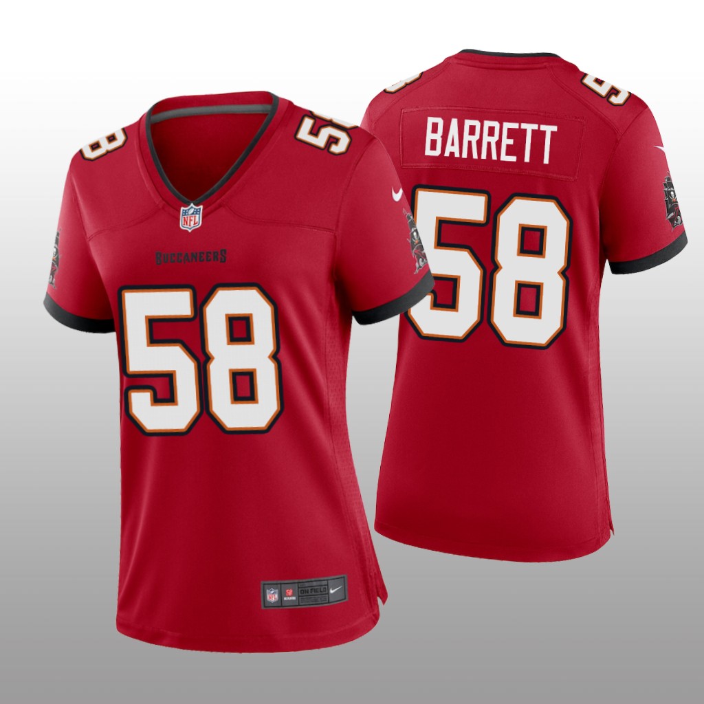 Tampa Bay Buccaneers Shaquil Barrett Red Jersey Game - Women's