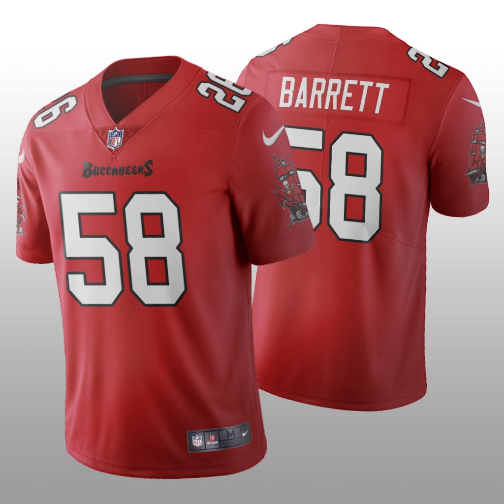 Tampa Bay Buccaneers Shaquil Barrett Red Jersey Vapor Limited - Men's