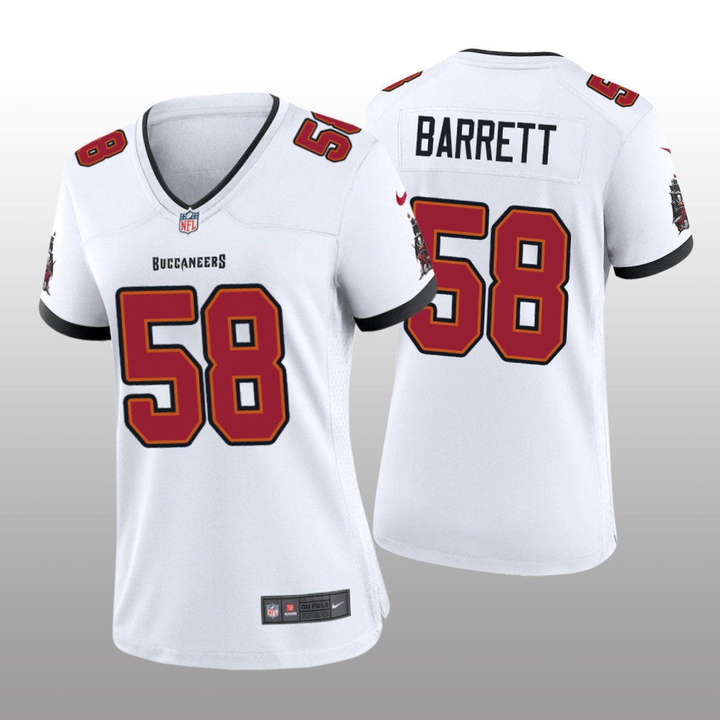 Tampa Bay Buccaneers Shaquil Barrett White Jersey Game - Women's