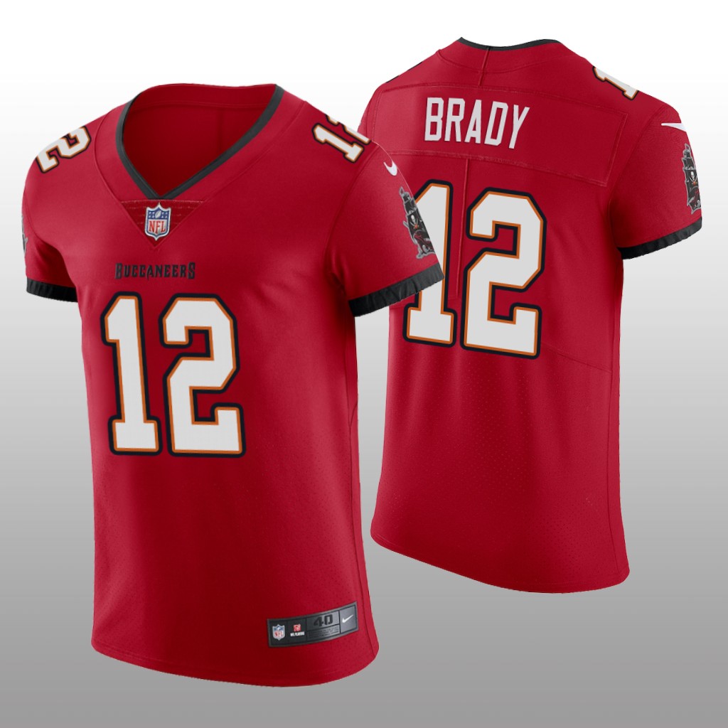 Tampa Bay Buccaneers Tom Brady Red Jersey 2020 Vapor Elite Men's