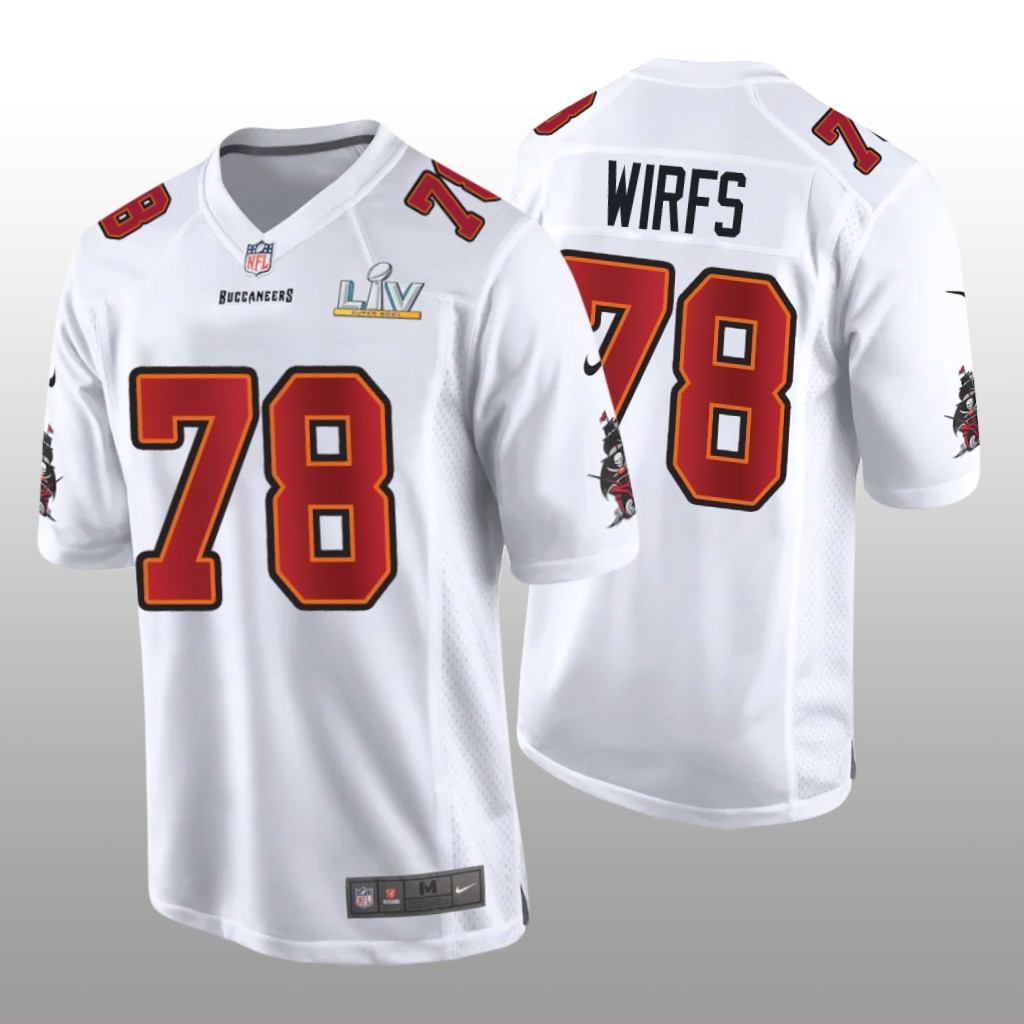 Tampa Bay Buccaneers Tristan Wirfs White Game Fashion Jersey Super Bowl LV - Men's