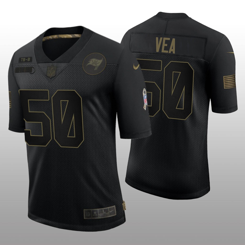 Tampa Bay Buccaneers Vita Vea Black Limited Jersey 2020 Salute to Service - Men's