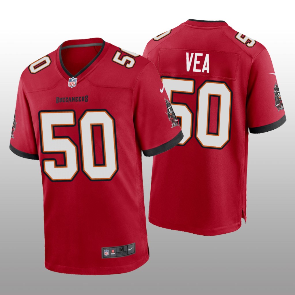 Tampa Bay Buccaneers Vita Vea Red Jersey Game - Men's