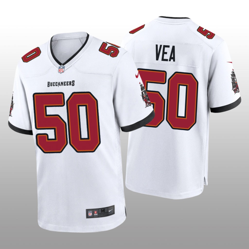 Tampa Bay Buccaneers Vita Vea White Jersey Game - Men's