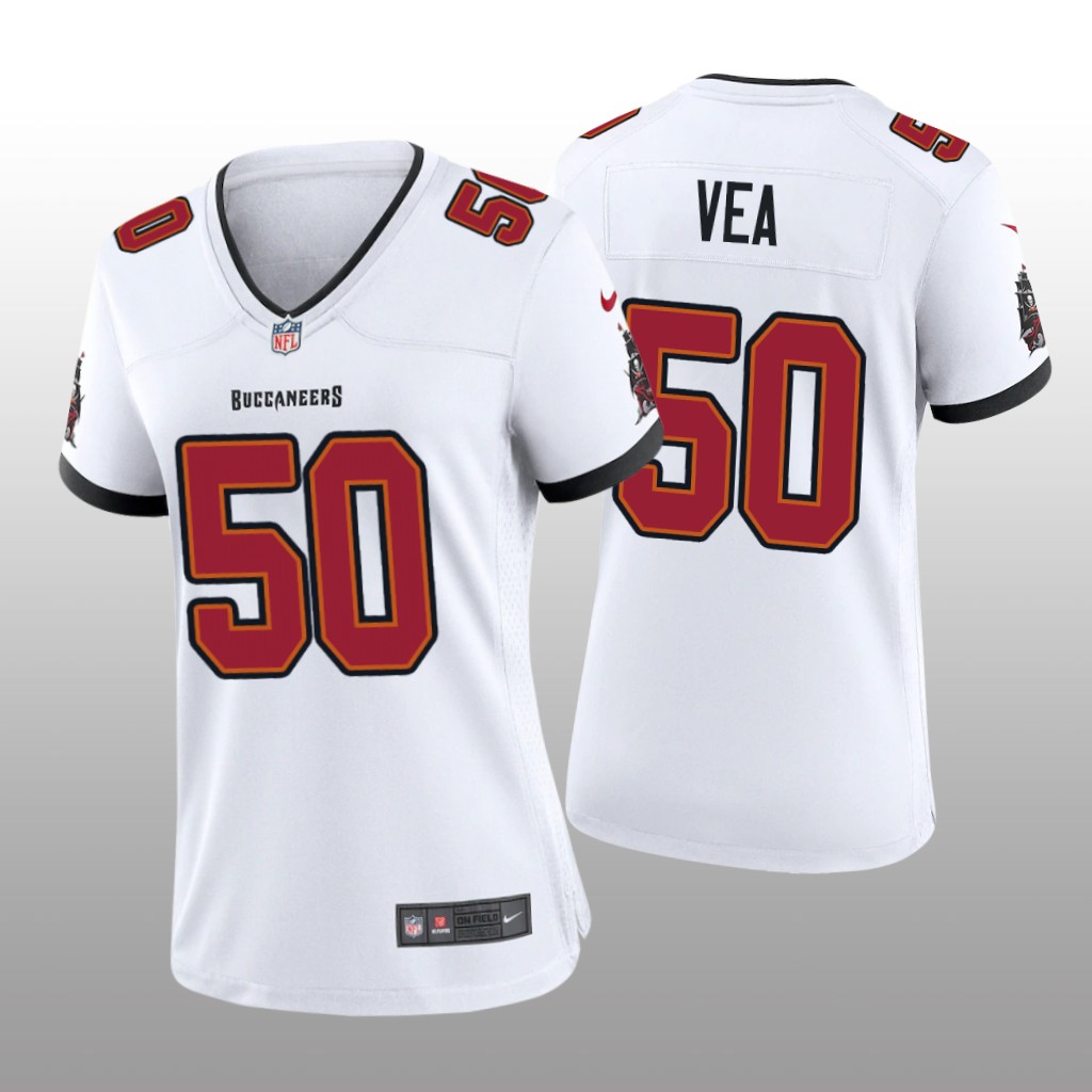 Tampa Bay Buccaneers Vita Vea White Jersey Game - Women's