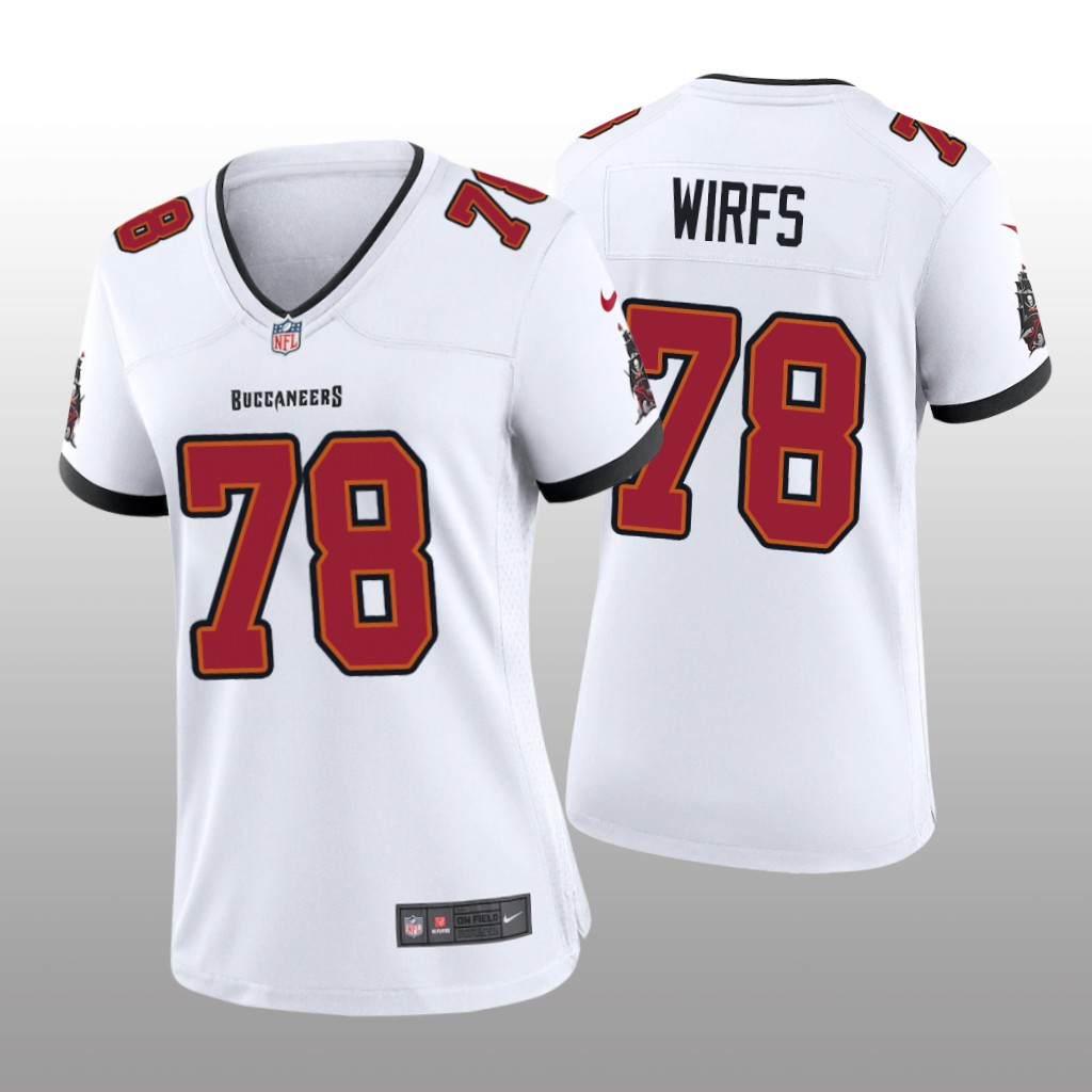 Tampa Bay Buccaneers White 2020 NFL Draft Tristan Wirfs Game Jersey
