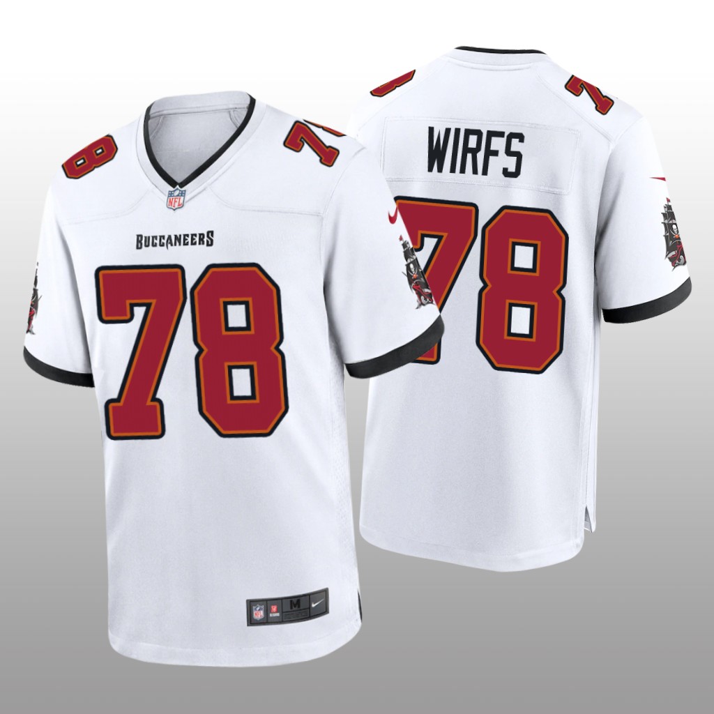 Tampa Bay Buccaneers White 2020 NFL Draft Tristan Wirfs Game Jersey