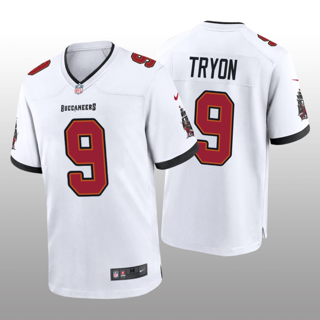 Tampa Bay Buccaneers White 2021 NFL Draft Joe Tryon Game Jersey