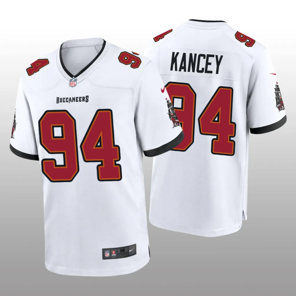 Tampa Bay Buccaneers White 2023 NFL Draft Calijah Kancey Game Jersey