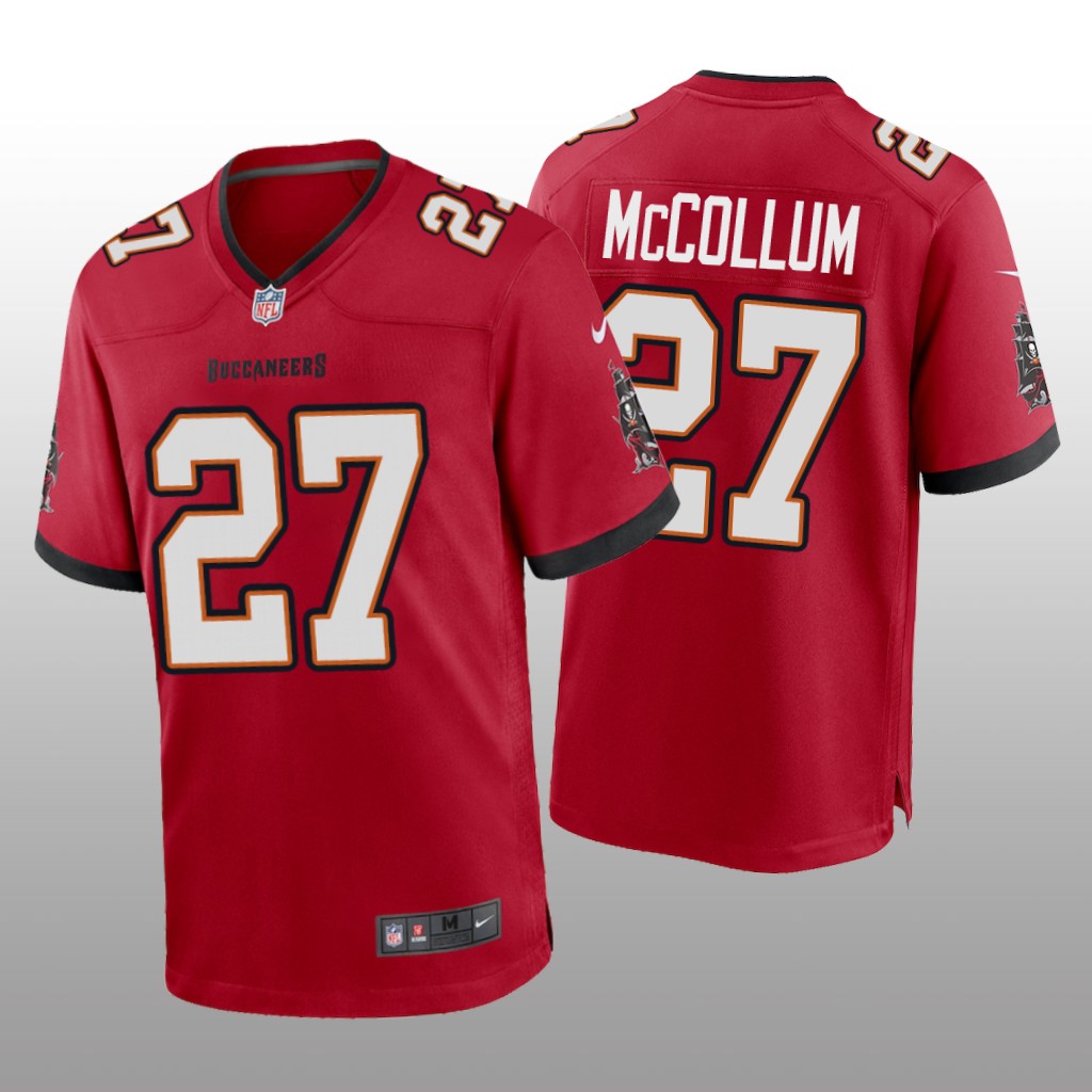 Tampa Bay Buccaneers Zyon McCollum Red Jersey Game - Men's