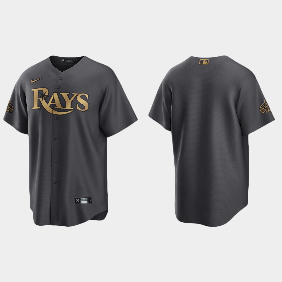 Tampa Bay Rays 2022 MLB All-Star Game Jersey - Charcoal
