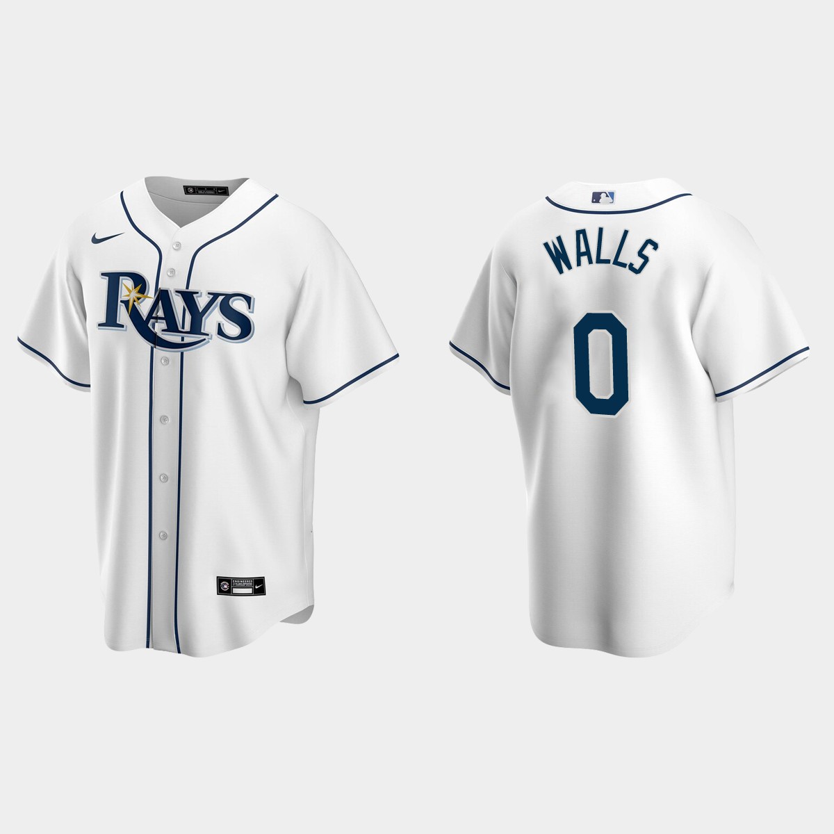 Tampa Bay Rays Taylor Walls Home Jersey - White