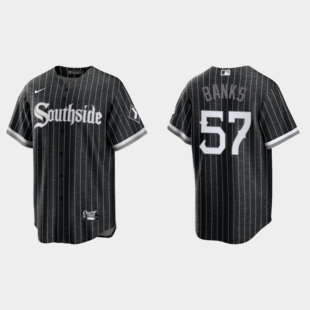 Tanner Banks Chicago White Sox City Connect Jersey - Black
