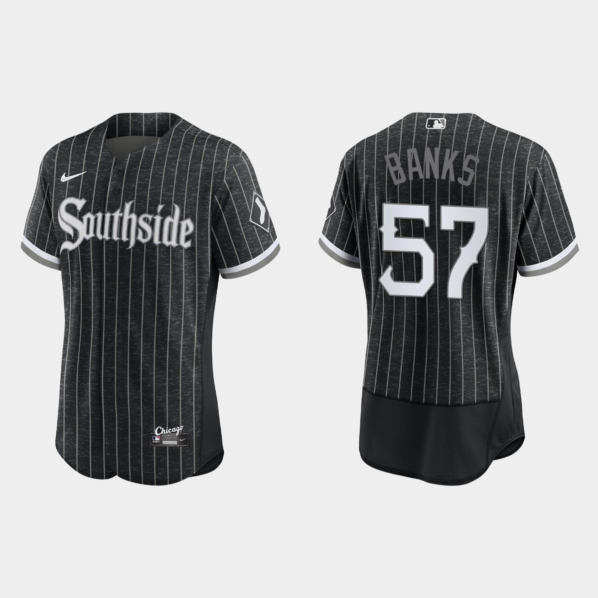 Tanner Banks Chicago White Sox City Connect Jersey - Black