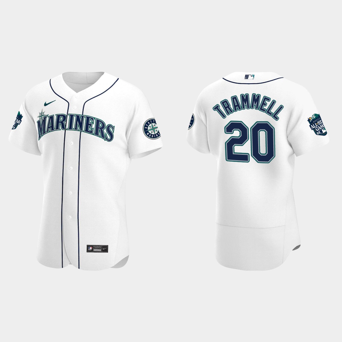 Taylor Trammell Seattle Mariners 2023 MLB All-Star Game Jersey - White