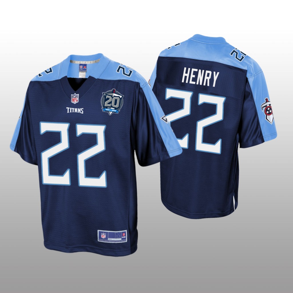 Tennessee Titans #22 Navy Derrick Henry Pro Line Jersey - Youth