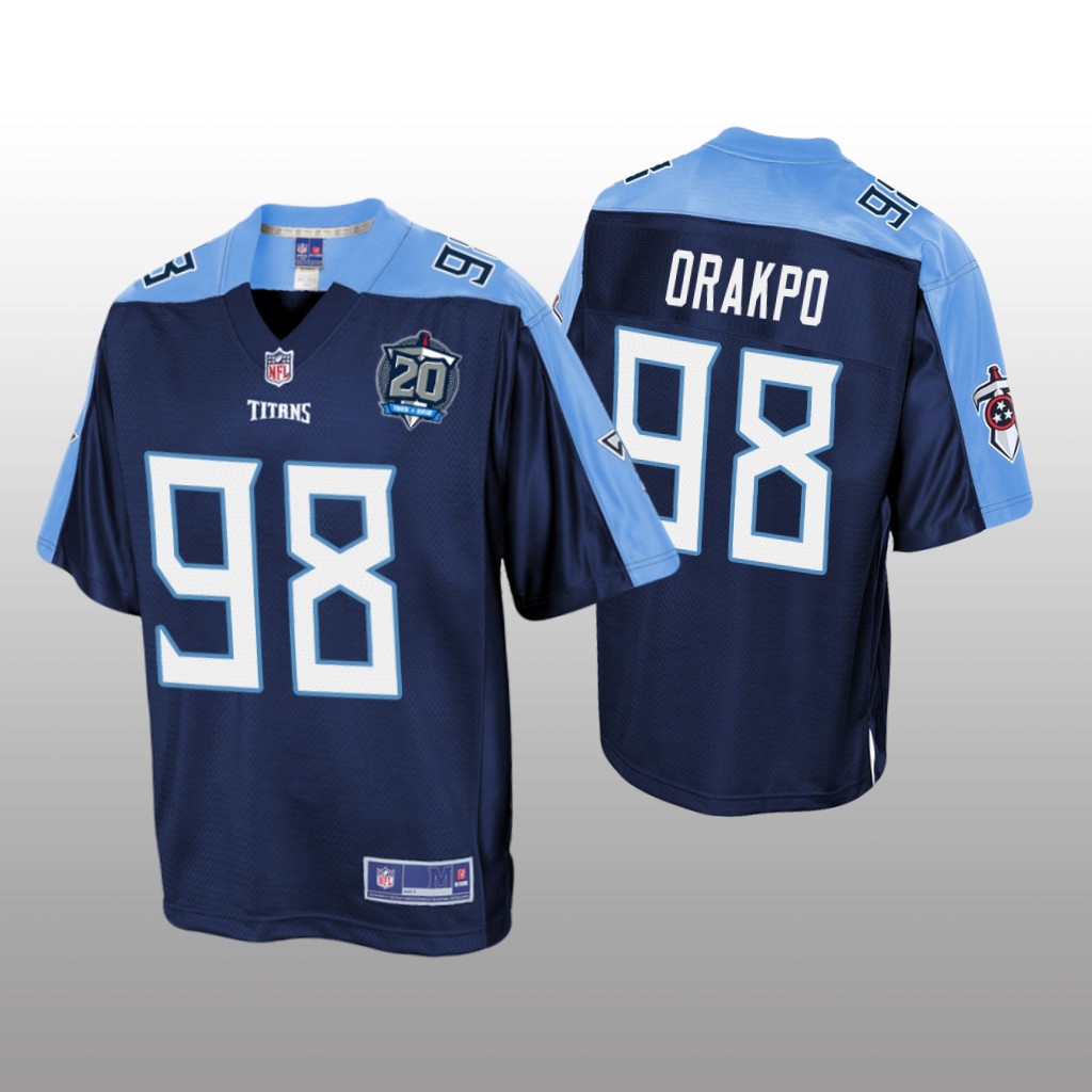 Tennessee Titans #98 Navy Brian Orakpo Pro Line Jersey - Youth