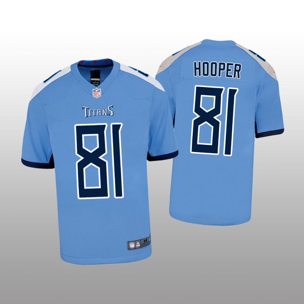 Tennessee Titans Austin Hooper Light Blue Jersey Game - Youth