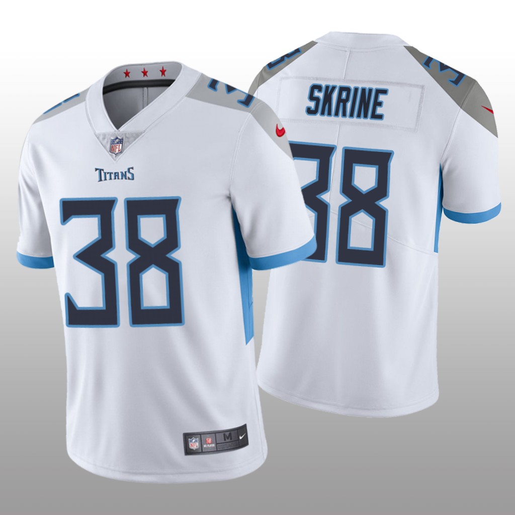 Tennessee Titans Buster Skrine White Jersey Vapor Limited - Men's