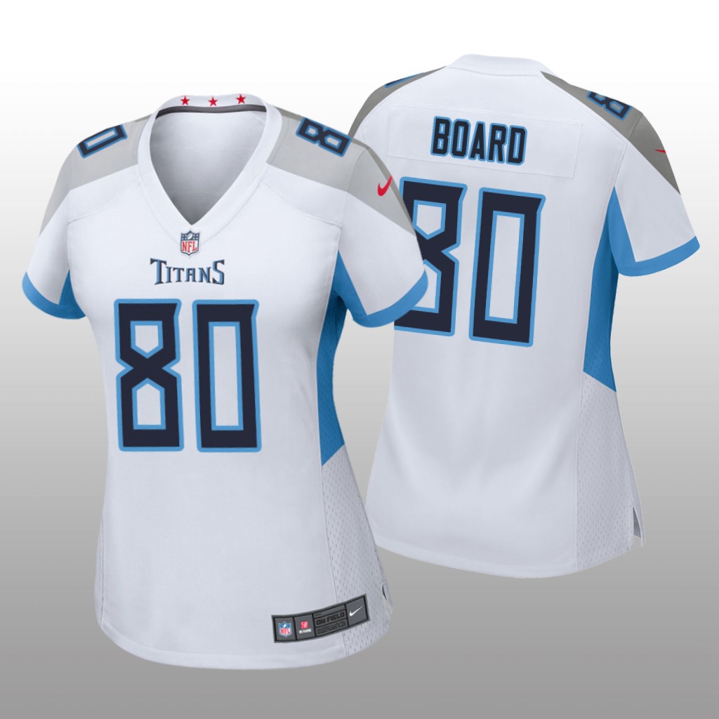 Tennessee Titans C.J. Board White Jersey Game - Women's