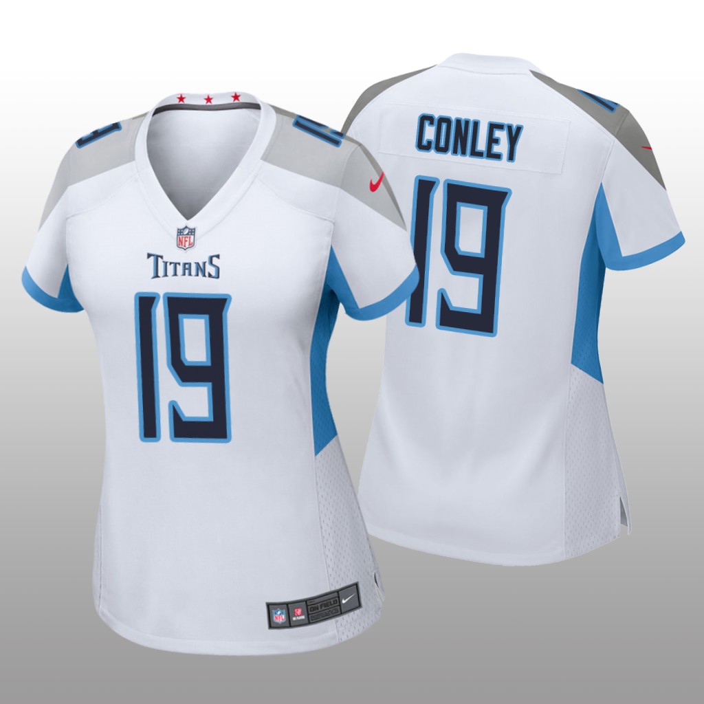 Tennessee Titans Chris Conley White Jersey Game - Women's