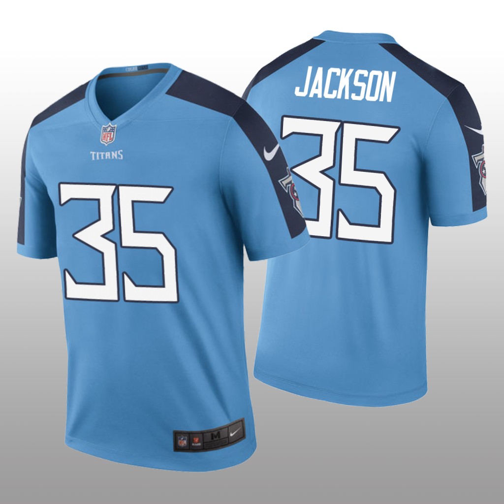 Tennessee Titans Chris Jackson Light Blue Jersey Color Rush Legend - Men's