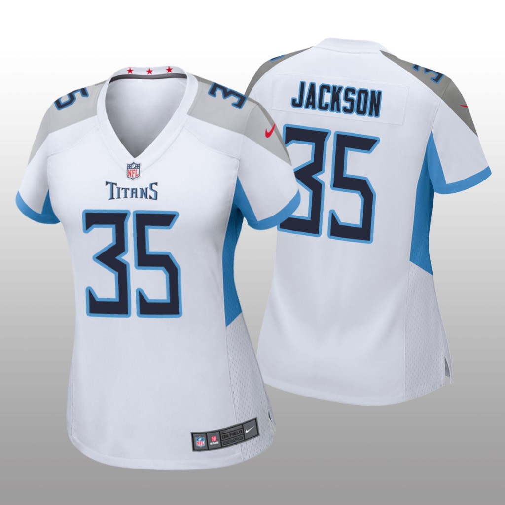 Tennessee Titans Chris Jackson White Jersey Game - Women's