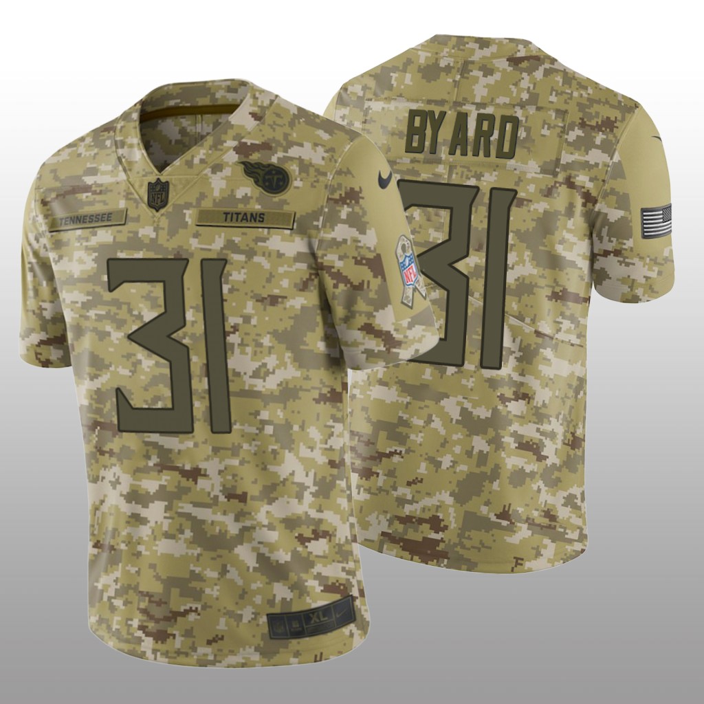 Tennessee Titans Kevin Byard #31 Salute to Service Limited Jersey - Camo