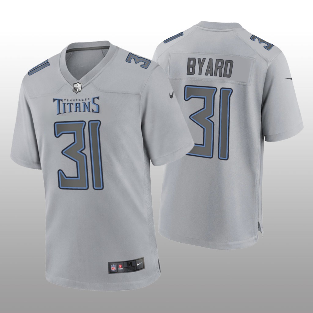 Tennessee Titans Kevin Byard Gray Jersey Atmosphere Fashion Game - Men's