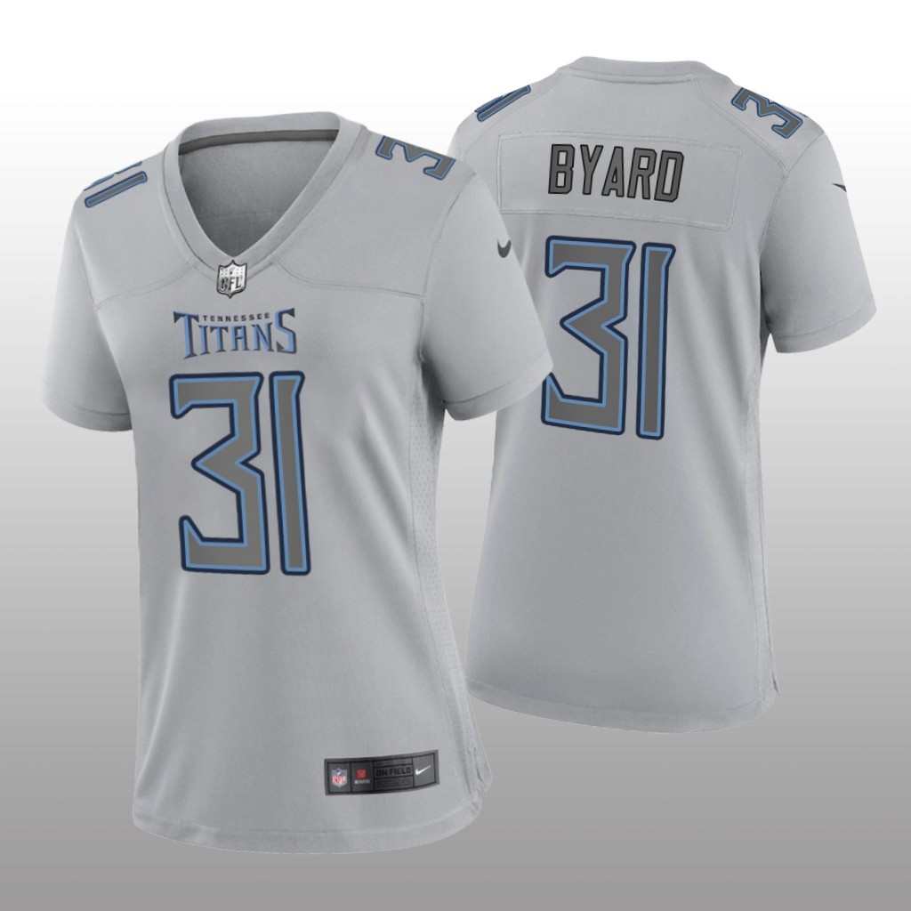 Tennessee Titans Kevin Byard Gray Jersey Atmosphere Fashion Game - Women's