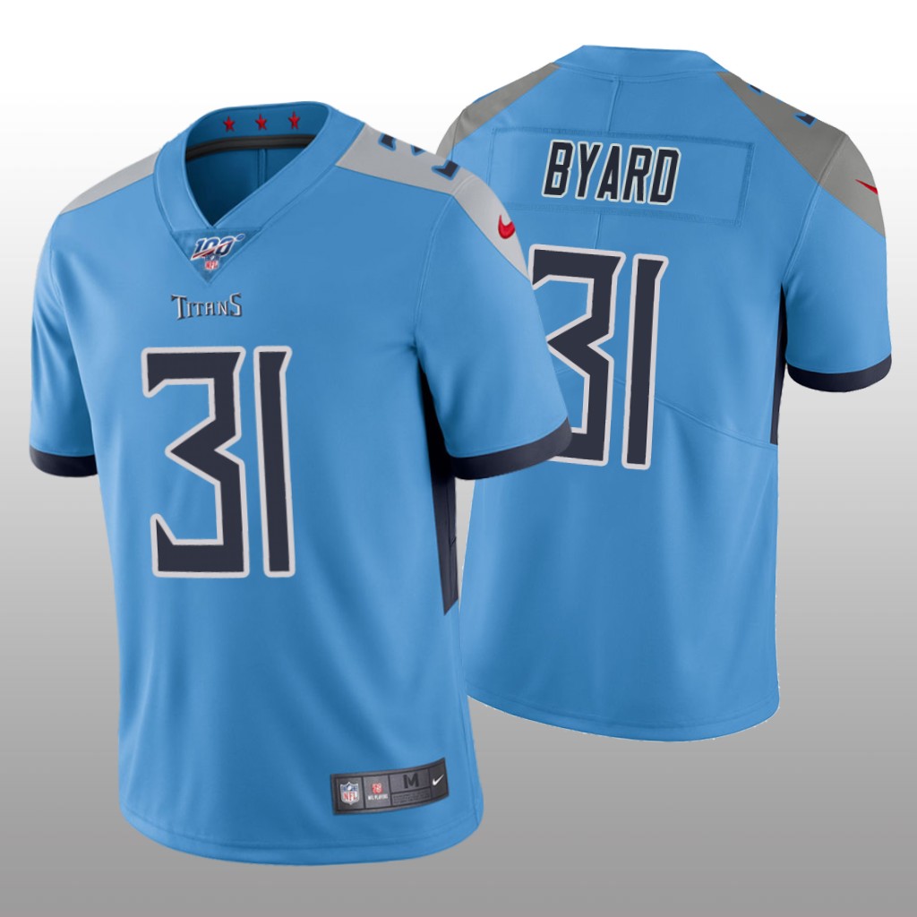 Tennessee Titans Kevin Byard Light Blue Vapor Limited Jersey 100th Season - Men's