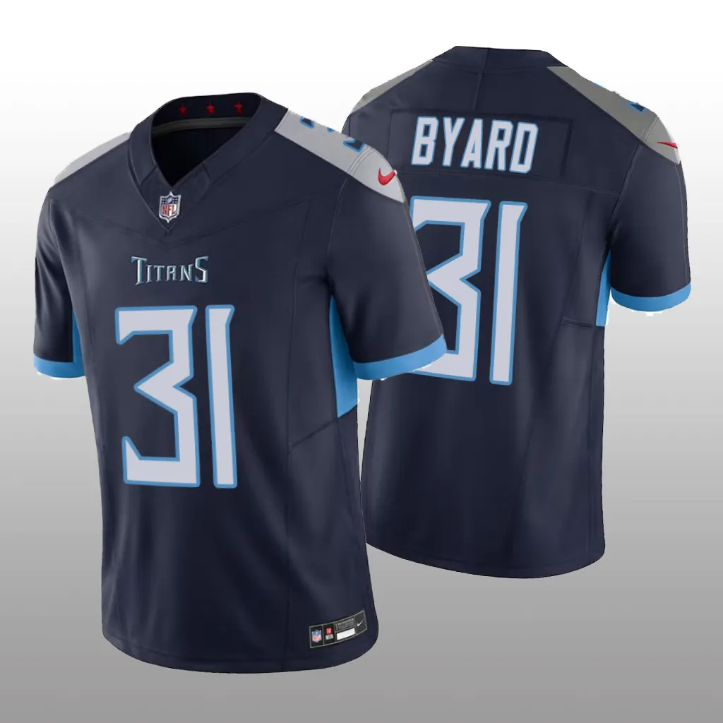 Tennessee Titans Kevin Byard Navy Jersey Vapor F.U.S.E. Limited - Men's