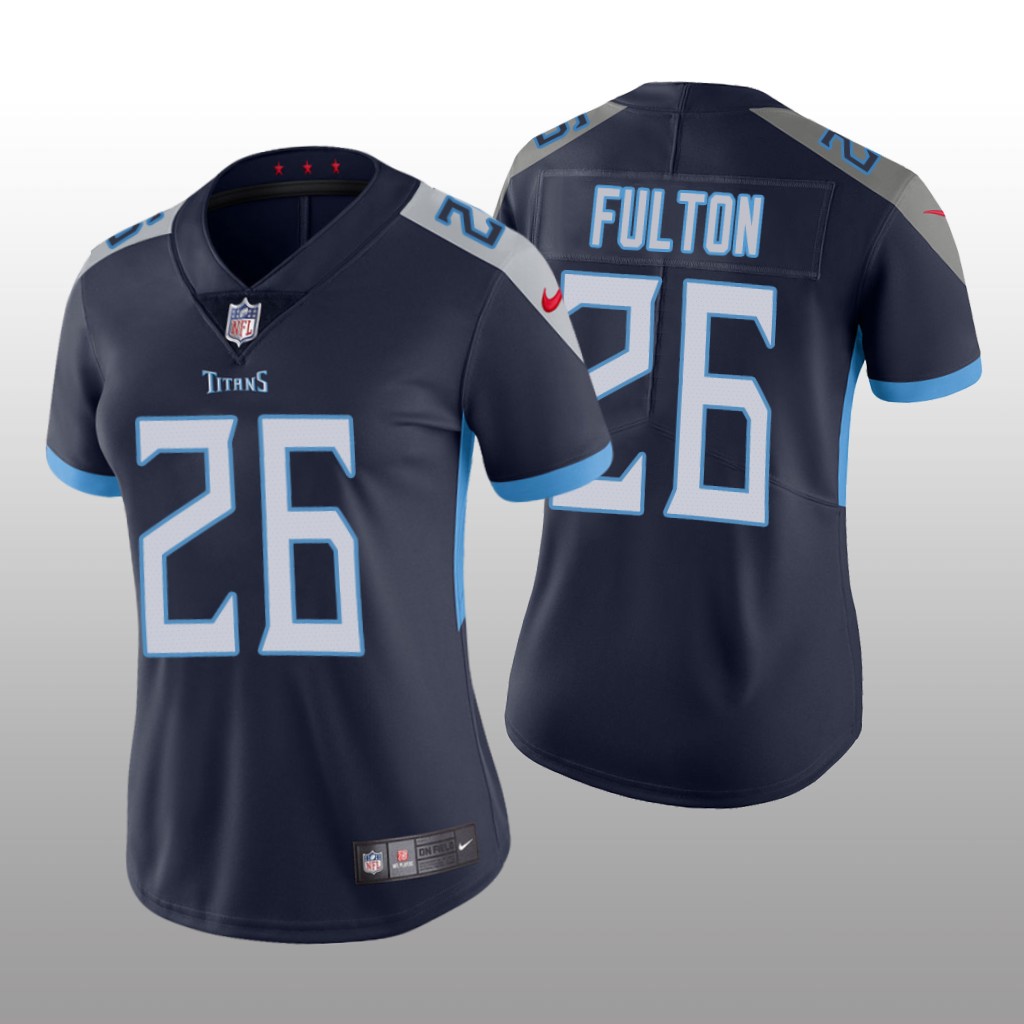 Tennessee Titans Navy 2020 NFL Draft Vapor Limited Kristian Fulton Jersey