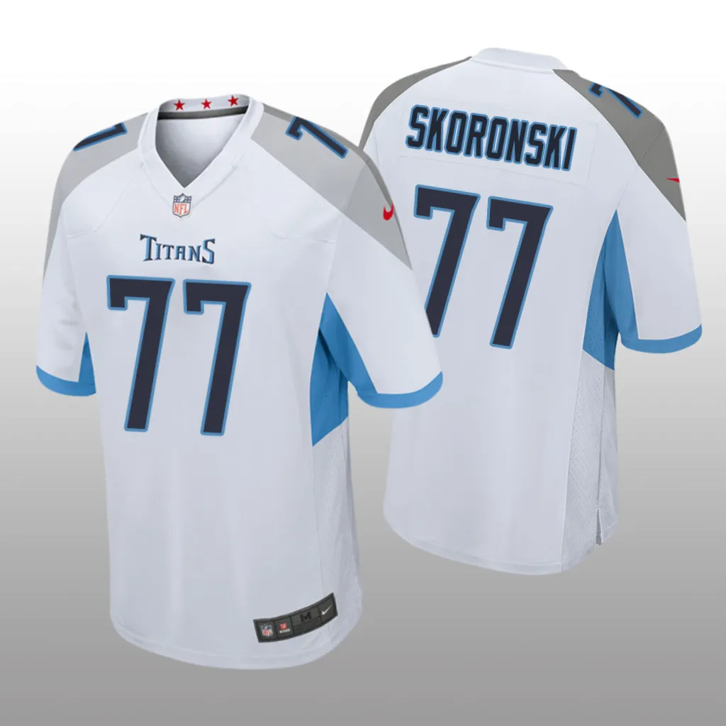 Tennessee Titans Peter Skoronski White Jersey Game - Men's