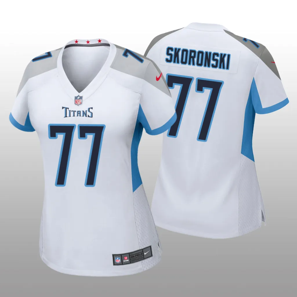 Tennessee Titans Peter Skoronski White Jersey Game - Women's