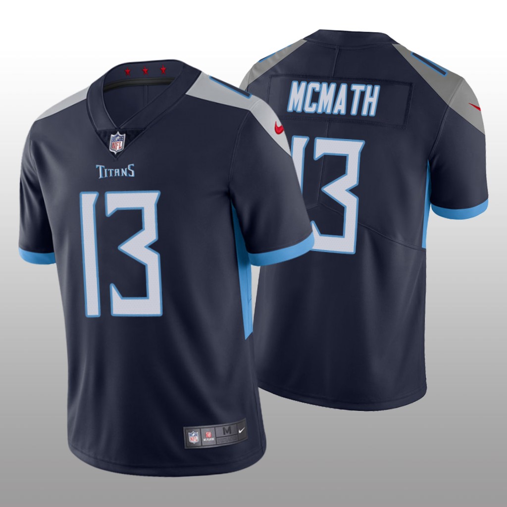 Tennessee Titans Racey McMath Navy Jersey Vapor Limited Vapor Limited - Men's