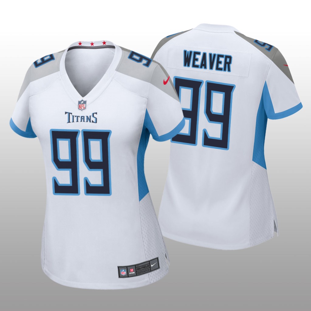 Tennessee Titans Rashad Weaver White Jersey Game - Women's