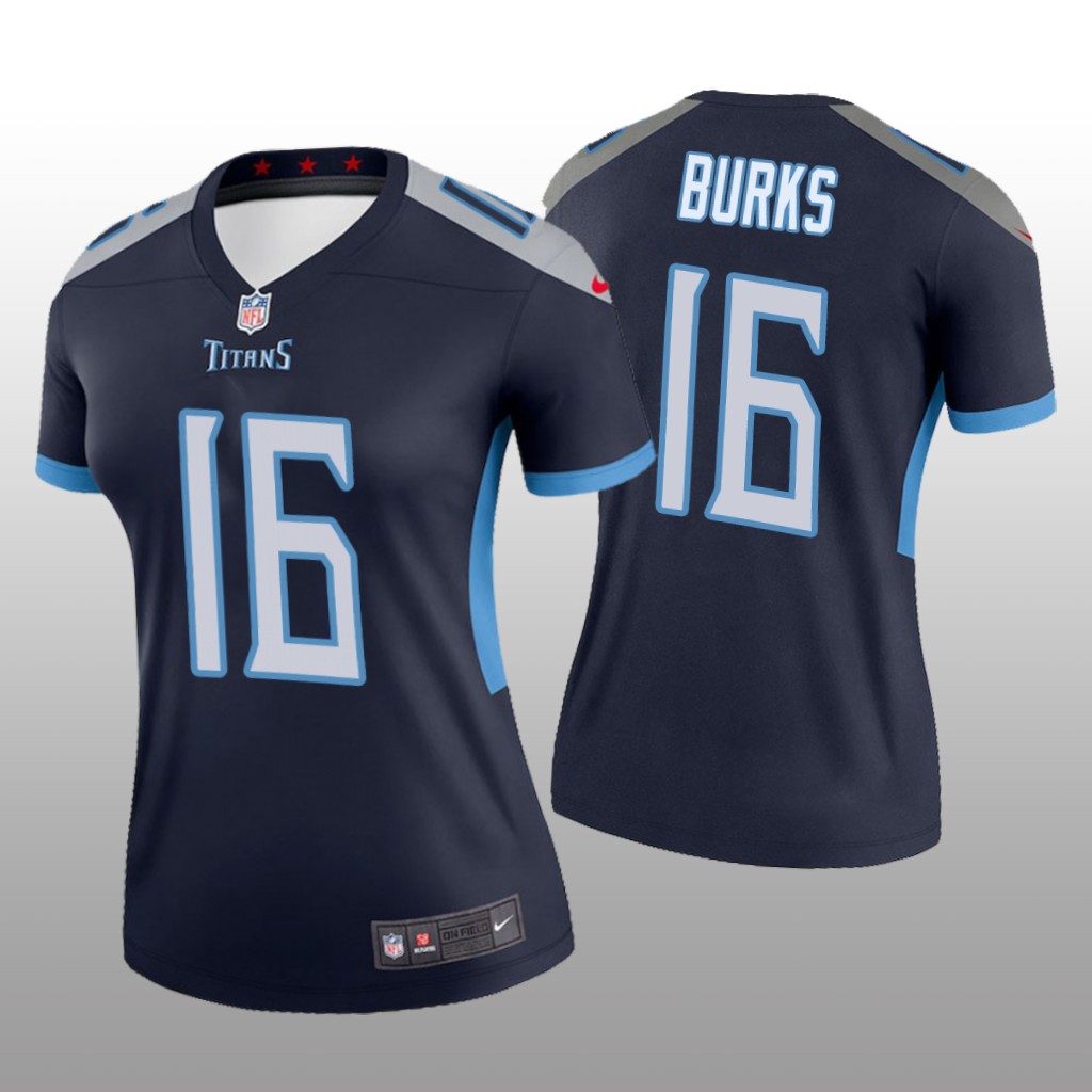 Tennessee Titans Treylon Burks Navy Jersey Legend - Women's