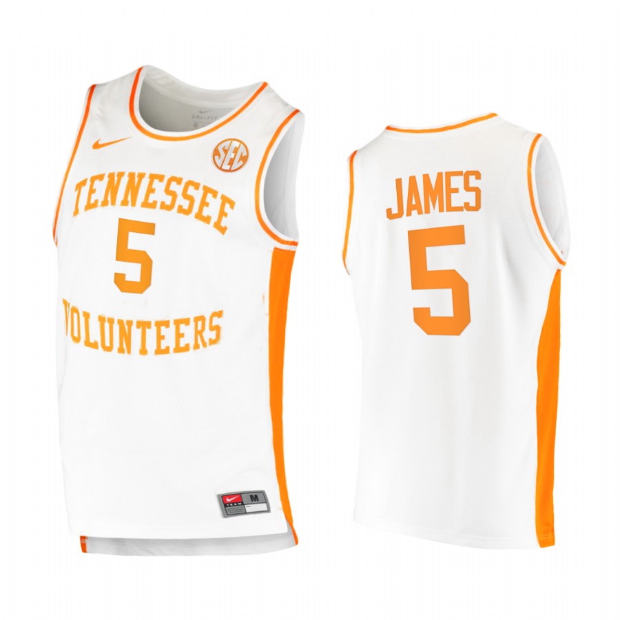Tennessee Volunteers Josiah-Jordan James Jersey 2021  White College