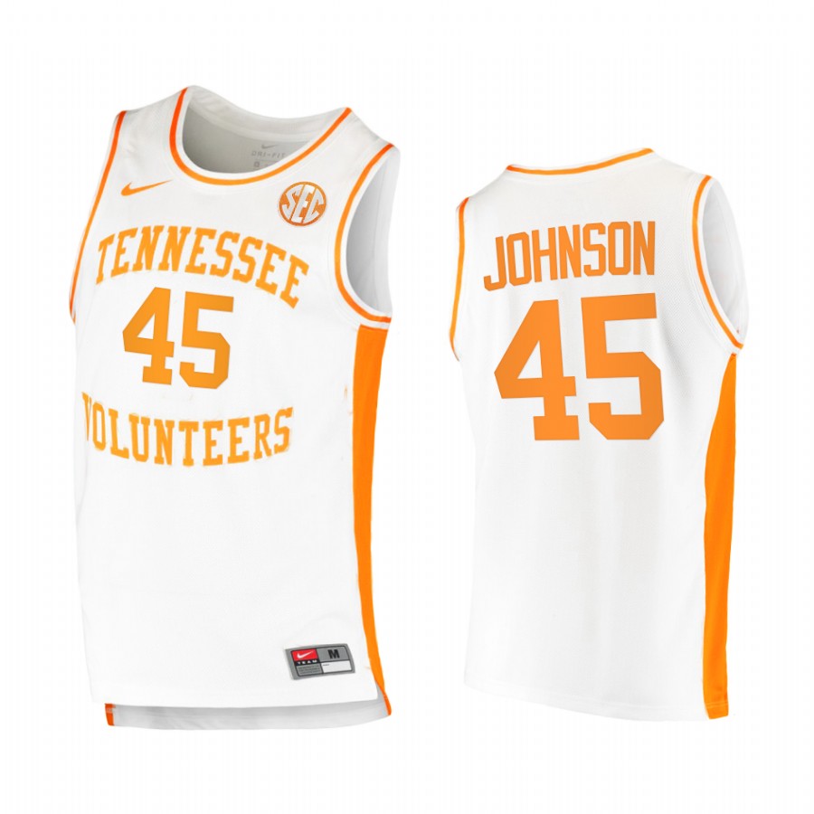 Tennessee Volunteers Keon Johnson Jersey 2021  White College