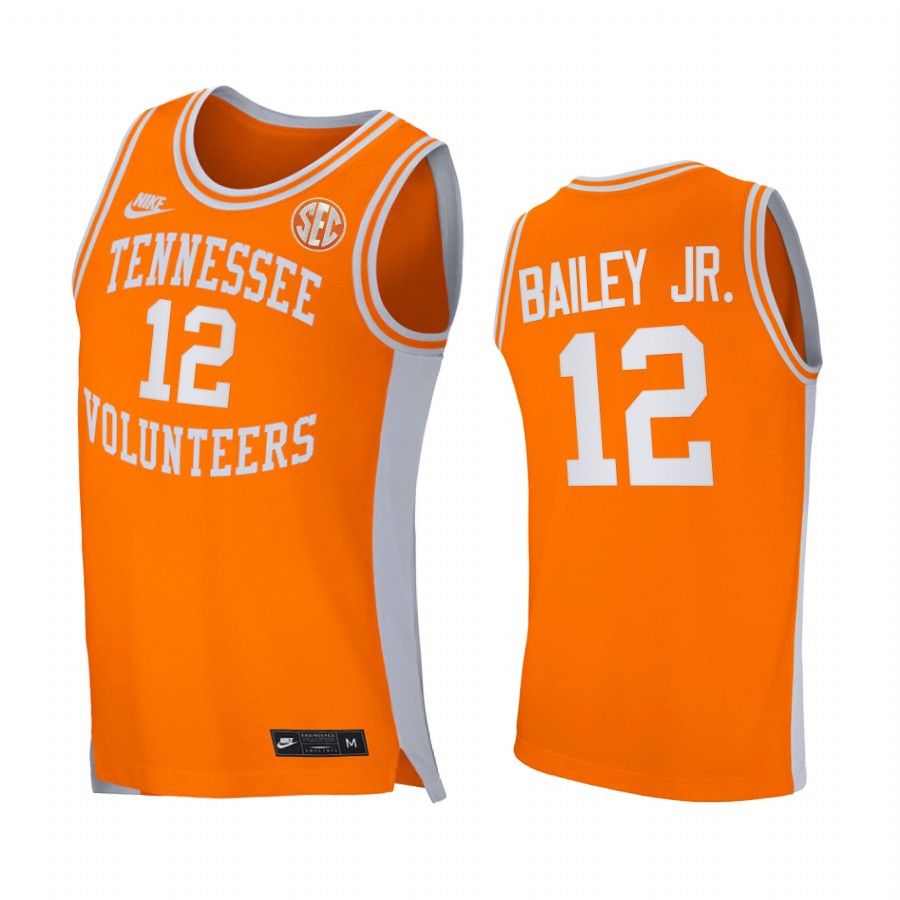 Tennessee Volunteers Victor Bailey Jr. Jersey 2021 Retro Orange College