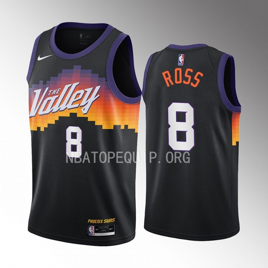 Terrence Ross Phoenix Suns Black #8 Valley City Jersey Swingman