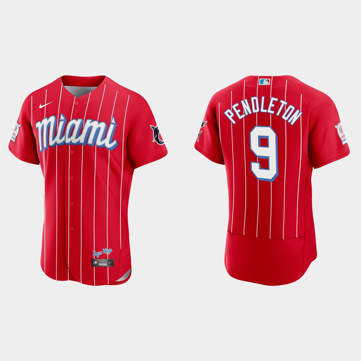 Terry Pendleton Miami Marlins 2021 City Connect Jersey - Red